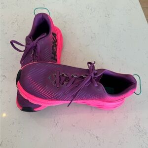 Hoka Women's Purple and Pink Running Shoes